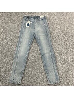 Suko Jeans Women’s Blue Skinny Jeans Size 2 Zipper Back Denim